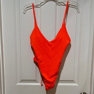 Cotton on Vibrant Orange Swimsuit